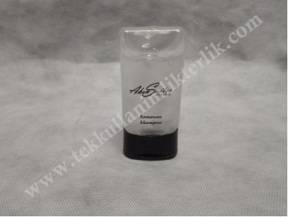 Logolu Otel Şampuanı Ters Şişe
